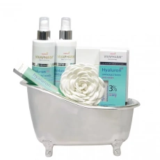 VIVACO Dárková vanička kosmetiky s kyselinou hyaluronovou