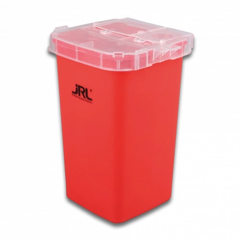 JRL Professional nádoba na použité žiletky, červená
