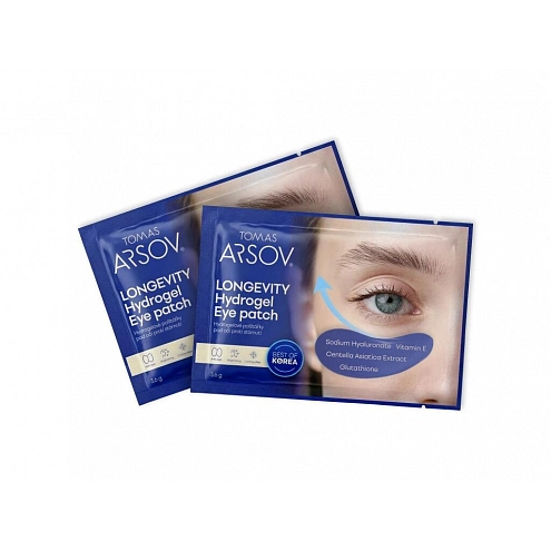 Tomas Arsov 2x Longevity Hydrogel Eye Patches 1 pair Tomas Arsov 2x Longevity Hydrogel Eye Patches 1 pair