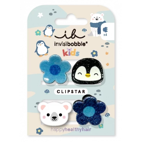 Invisibobble CLIPSTAR KIDS Polar World 4pc