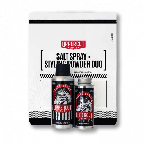Uppercut Deluxe darčeková sada na vlasy Salt Spray + Styling Powder Duo
