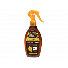 VIVACO Opalovací mléko s BIO arganovým olejem SPF 20 SUN VITAL 200 ml