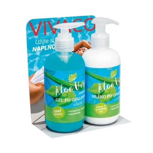 VIVACO Péče po opalování s Aloe Vera 1+1
