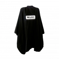 Barber Pláštenka čierna s logom Wahl Barber Cape Black