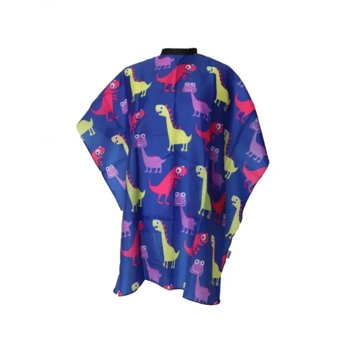 Bifull Kids Cutting Cape Dino Blue 95 x 120 cm
