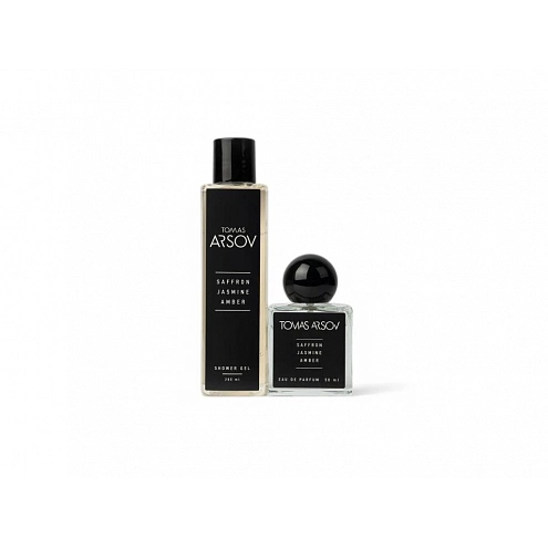 Tomas Arsov Saffron Jasmine Amber Perfume 50 ml & Shower Gel 200 ml Tomas Arsov Saffron Jasmine Amber Perfume 50 ml & Shower Gel 200 ml