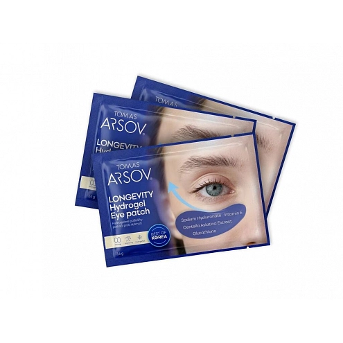 Tomas Arsov 3x Longevity Hydrogel Eye Patches 1 pair Tomas Arsov 3x Longevity Hydrogel Eye Patches 1 pair