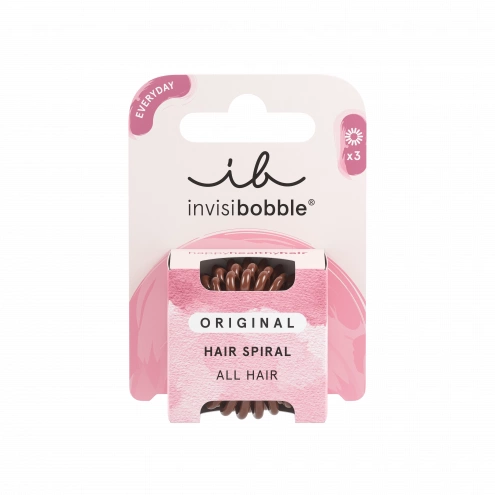 Invisibobble ORIGINAL Pretzel Brown 3ks
