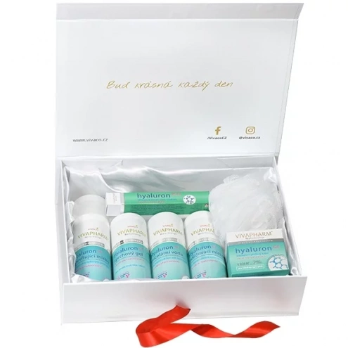 VIVACO Dárkový box kosmetiky s kyselinou hyaluronovou
