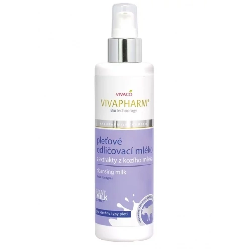 VIVACO Odličovací mléko s kozím mlékem VIVAPHARM 200 ml VIVACO Odličovací mléko s kozím mlékem VIVAPHARM 200 ml