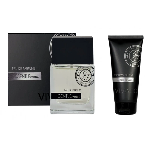 VIVACO Gentleman Black EdP 50 ml + Shower Gel 200ml