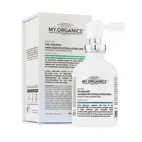My.Organics The Organic Hair Growth Stimulating Spray 50 ml My.Organics The Organic Hair Growth Stimulating Spray 50 ml