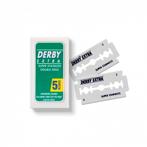 Derby žiletky na holenie Extra Green 5 ks
