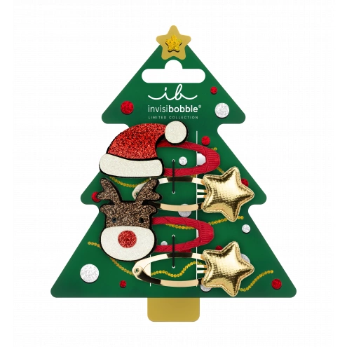 Invisibobble Clipstar Kids Winter Wonderland 4 ks