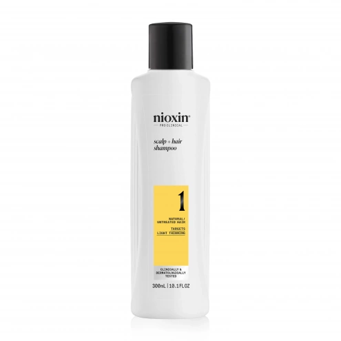 Nioxin Scalp + Hair Shampoo System 1 300 ml Nioxin Scalp + Hair Shampoo System 1 300 ml