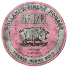 REUZEL Styling Pink Pomade Grease Heavy Hold 340g