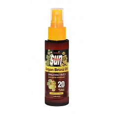 VIVACO Opalovací olej s BIO arganovým olejem SPF 20 SUN VITAL 100 ml