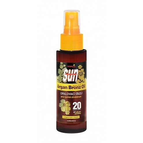 VIVACO Opalovací olej s BIO arganovým olejem SPF 20 SUN VITAL 100 ml VIVACO Opalovací olej s BIO arganovým olejem SPF 20 SUN VITAL 100 ml