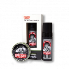 Darčeková sada na vlasy pre panov Uppercut Matte Pomade + Foam