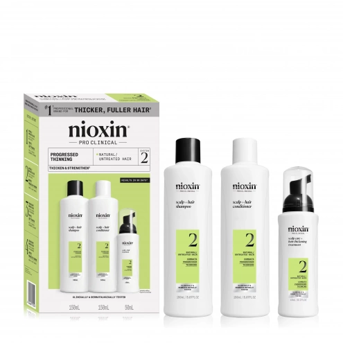 Nioxin System 2 Trial Kit 2x150+40 ml Nioxin System 2 Trial Kit 2x150+40 ml