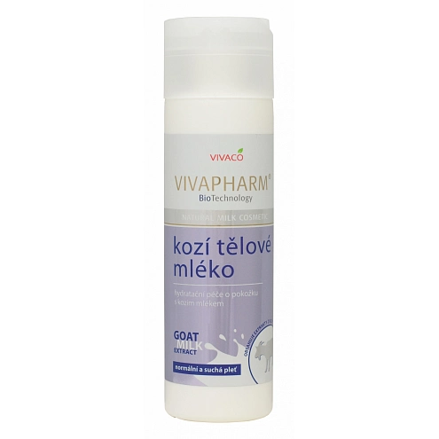 VIVACO Tělové mléko s kozím mlékem VIVAPHARM 200 ml VIVACO Tělové mléko s kozím mlékem VIVAPHARM 200 ml