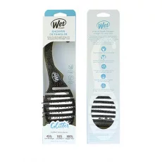 Wet Brush Shower Detangler Glitter Black