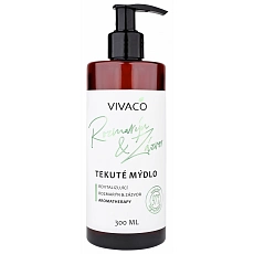 VIVACO Tekuté mýdlo Rozmarýn a Zázvor 300 ml