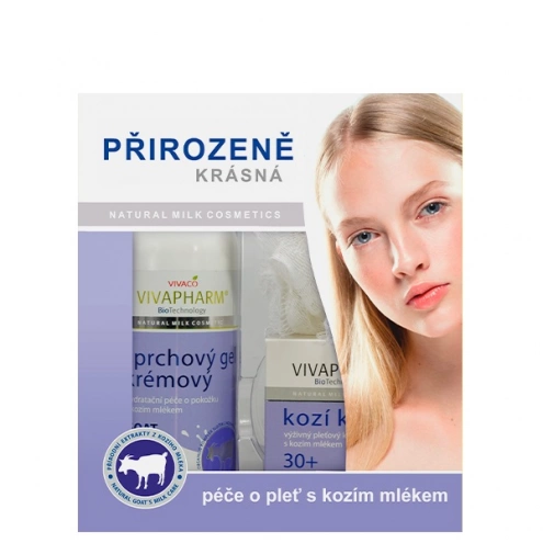 VIVACO Dárková kazeta kosmetiky s kozím mlékem