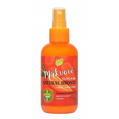 VIVACO Přírodní tělové mléko s mrkvovým extraktem 150 ml