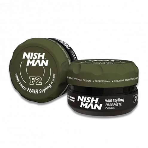 NishMan vláknitá pastová pomáda na vlasy F2 100ml