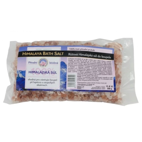 VIVACO Růžová Himalájská sůl do koupele 500 g