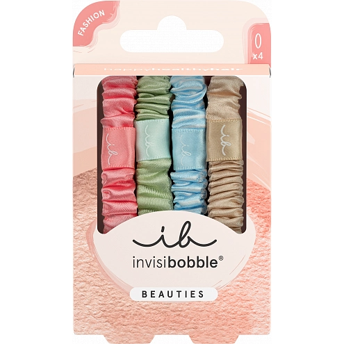 Invisibobble BEAUTIES Satin Sorbet 4pc