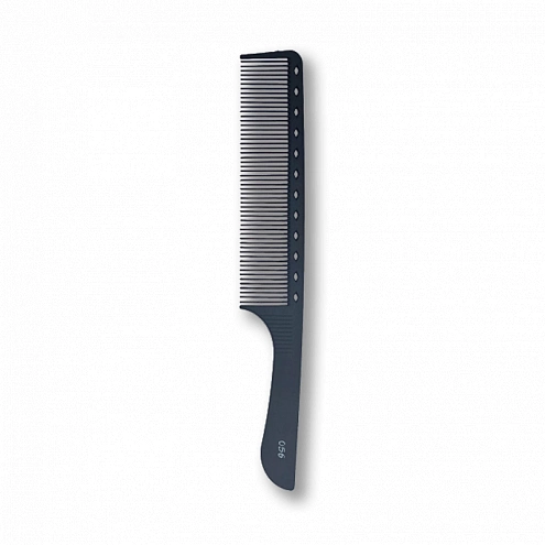 The Shave Factory dlhý úzky hrebeň na vlasy Comb 056