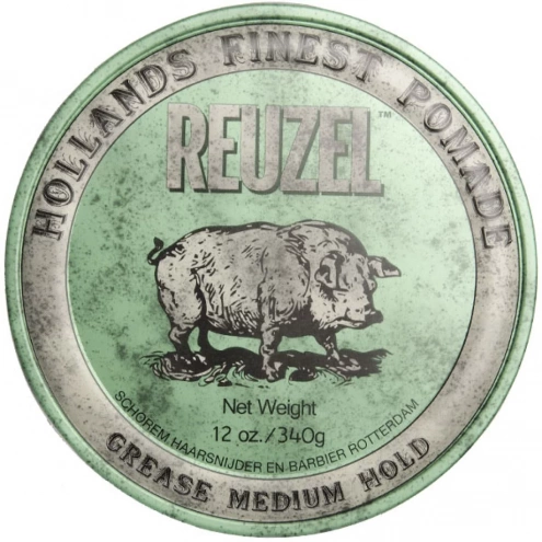 REUZEL Styling Green Pomade Grease Medium Hold 340g