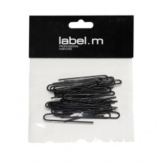 label.m Twisted U-Pin Black 50mm (40)