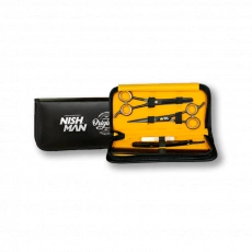 Sada pre začiatočníkov aj pokročilých holičov Nishman Scissors Set