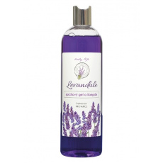 VIVACO Sprchový gel a šampon s levandulovým olejem BT Premium 500 ml