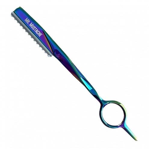MR. MUSTACHE Styling Razor Gasolina Hair Thinning Razor