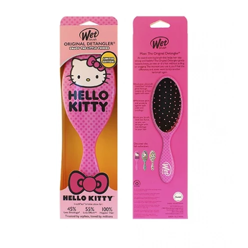 Wet Brush Original Detangler Hello Kitty kartáč na vlasy Face Pink
