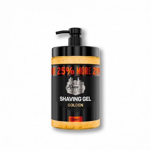 The Shave Factory gél na holenie transparentný Golden XXL 1250 ml