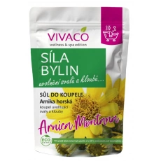 VIVACO Sůl do koupele Arnika horská SÍLA BYLIN 1000 g