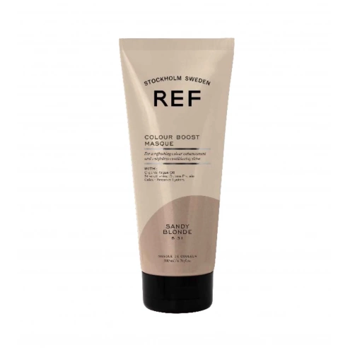 Ref Stockholm Colour Boost Masque - Sandy Blonde 200 ml Ref Stockholm Colour Boost Masque - Sandy Blonde 200 ml