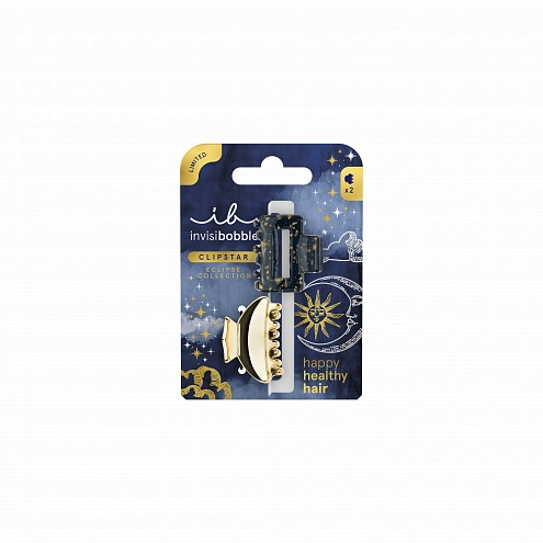 invisibobble CLIPSTAR S Eclipse Lunar Glam 2pc