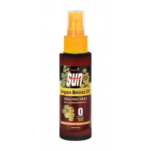 VIVACO Opalovací olej s BIO arganovým olejem SPF 0 100 ml VIVACO Opalovací olej s BIO arganovým olejem SPF 0 100 ml
