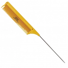 JRL Pin Tail Comb J102 Yellow