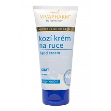 VIVACO Krém na ruce s kozím mlékem v tubě VIVAPHARM 100 ml