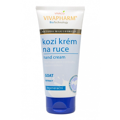 VIVACO Krém na ruce s kozím mlékem v tubě VIVAPHARM 100 ml VIVACO Krém na ruce s kozím mlékem v tubě VIVAPHARM 100 ml