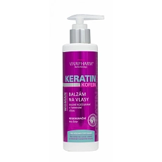 VIVACO Keratinový balzám na vlasy s kofeinem VIVAPHARM 200ml