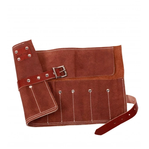 Dark Stag Barber Tool Roll Leather 70x90x280 mm