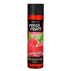 VIVACO Sprchový gel 2v1 Malina BODY TIP 250 ml